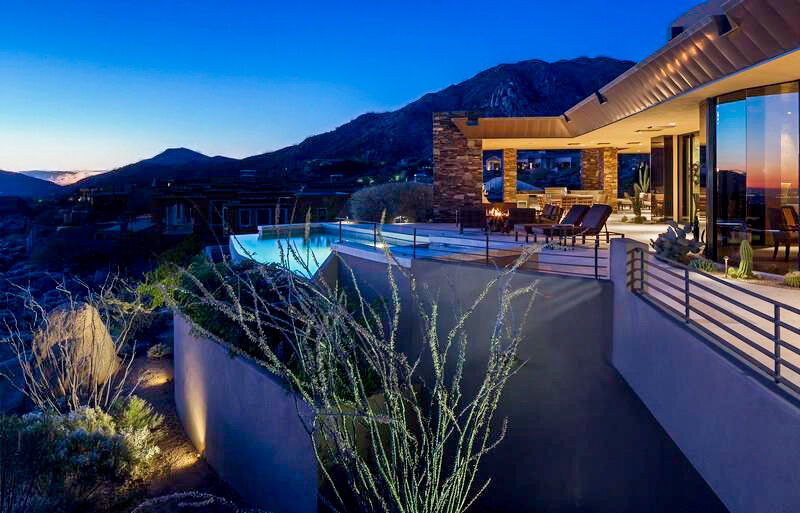 Paradise Valley outdoor lighting